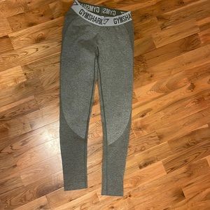 Gymshark Flex Low Rise Leggings Small Khaki